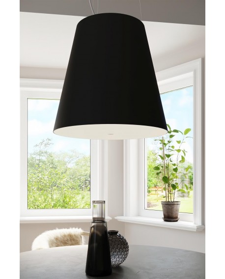 Żyrandol GENEVE 50 czarny Sollux SL.0736