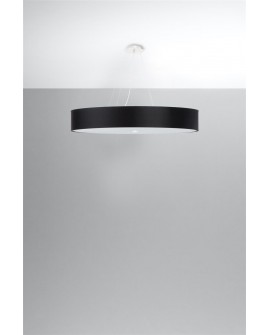 Żyrandol SKALA 90 czarny Sollux SL.0806