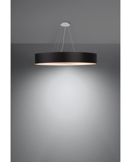 Żyrandol SKALA 90 czarny Sollux SL.0806