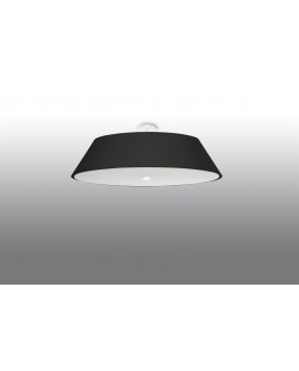 Plafon VEGA 60 czarny Sollux SL.0768