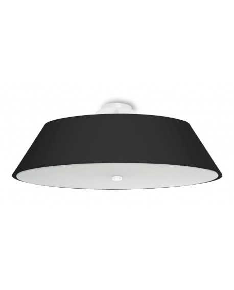 Plafon VEGA 60 czarny Sollux SL.0768
