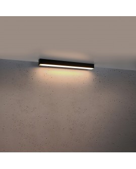 Plafon PINNE 67 czarny 3000K Sollux TH.042