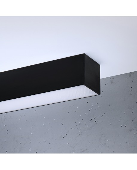 Plafon PINNE 67 czarny 3000K Sollux TH.042