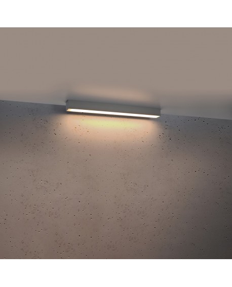 Plafon PINNE 67 szary 3000K Sollux TH.043