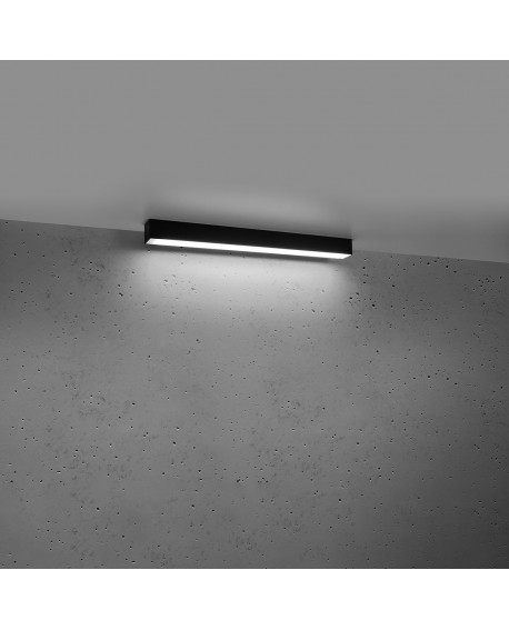 Plafon PINNE 67 czarny 4000K Sollux TH.045