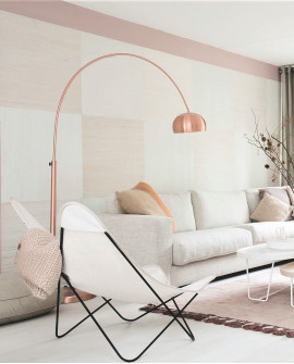 LAMPA STOJĄCA PODŁOGOWA RÓŻOWE ZŁOTO AZURRO C1