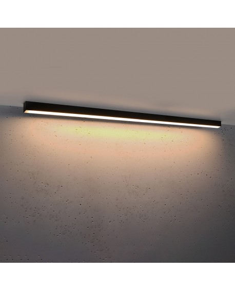 Plafon PINNE 150 czarny 3000K Sollux TH.096