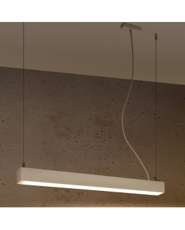 Lampa wisząca PINNE 67 biała 3000K Sollux TH.029