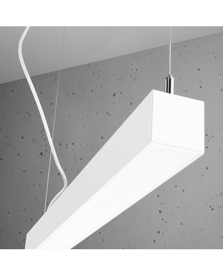 Lampa wisząca PINNE 67 biała 3000K Sollux TH.029