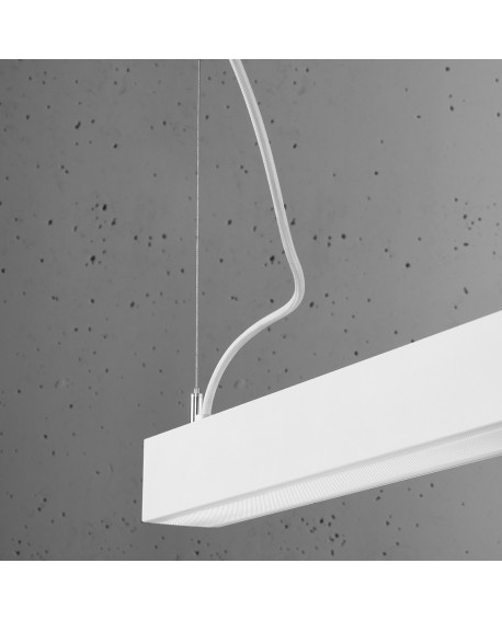 Lampa wisząca PINNE 67 biała 3000K Sollux TH.029