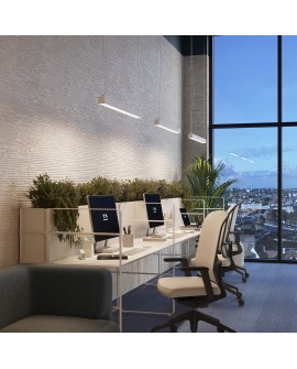 Lampa wisząca PINNE 67 biała 3000K Sollux TH.029