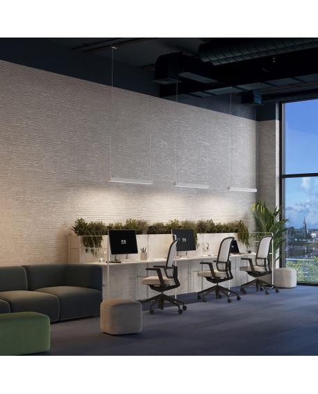 Lampa wisząca PINNE 67 biała 3000K Sollux TH.029