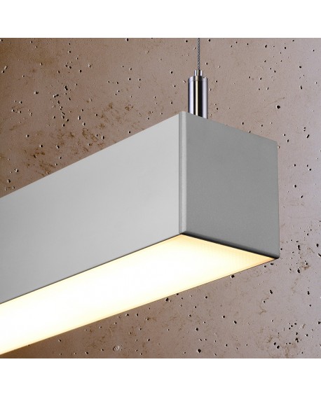 Lampa wisząca PINNE 67 szara 3000K Sollux TH.031