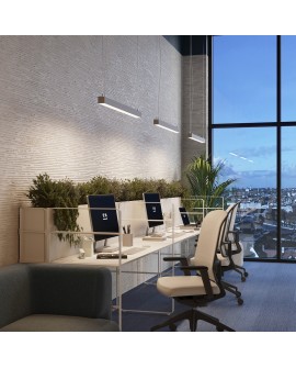 Lampa wisząca PINNE 67 szara 3000K Sollux TH.031