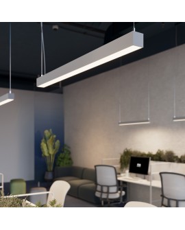 Lampa wisząca PINNE 67 szara 3000K Sollux TH.031