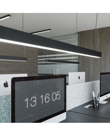 Lampa wisząca PINNE 67 szara 3000K Sollux TH.031