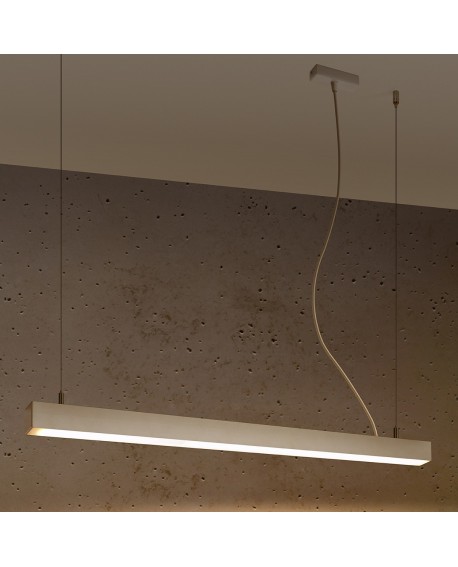 Lampa wisząca PINNE 90 biała 3000K Sollux TH.047