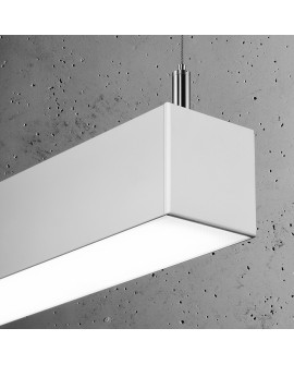 Lampa wisząca PINNE 90 biała 4000K Sollux TH.050