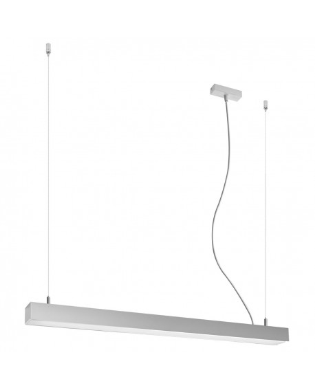Lampa wisząca PINNE 90 szara 4000K Sollux TH.052