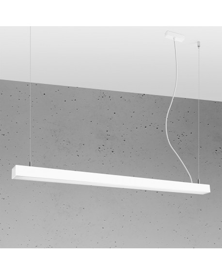 Lampa wisząca PINNE 117 biała 3000K Sollux TH.065