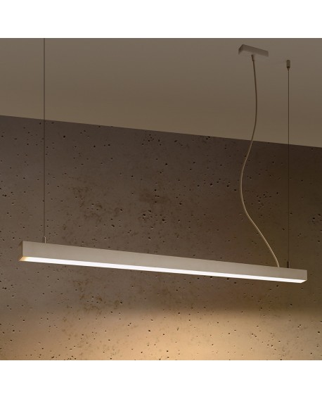 Lampa wisząca PINNE 117 biała 3000K Sollux TH.065