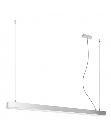 Lampa wisząca PINNE 117 szara 3000K Sollux TH.067