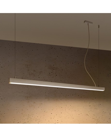 Lampa wisząca PINNE 150 biała 3000K Sollux TH.083