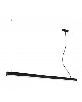 Lampa wisząca PINNE 150 czarna 4000K Sollux TH.087