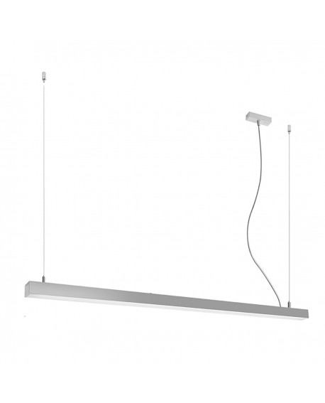 Lampa wisząca PINNE 150 szara 4000K Sollux TH.088