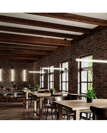 Lampa wisząca VALO czarne Sollux TH.008CZ