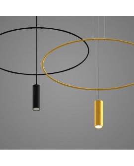 Lampa wisząca HOLAR 1 czarna Sollux TH.016CZ