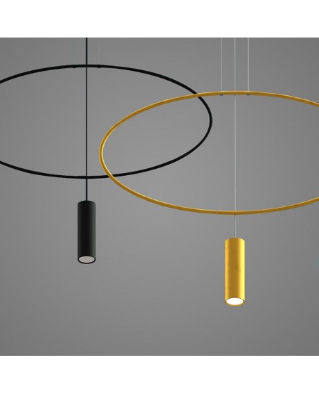Lampa wisząca HOLAR 1 czarna Sollux TH.016CZ