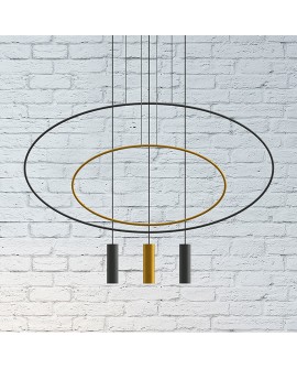 Lampa wisząca HOLAR 1 czarna Sollux TH.016CZ