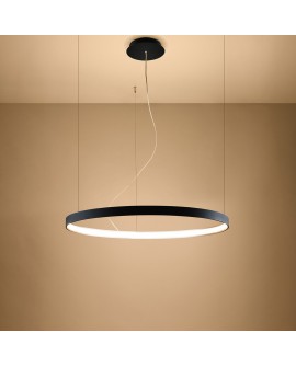 Żyrandol RIO 78 czarny LED 3000K Sollux TH.101