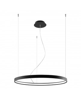 Żyrandol RIO 78 czarny LED 3000K Sollux TH.101