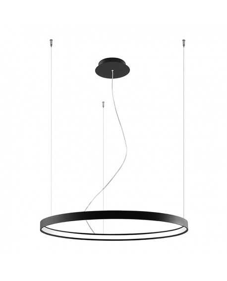 Żyrandol RIO 78 czarny LED 3000K Sollux TH.101