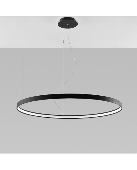 Żyrandol RIO 110 czarny LED 3000K Sollux TH.103