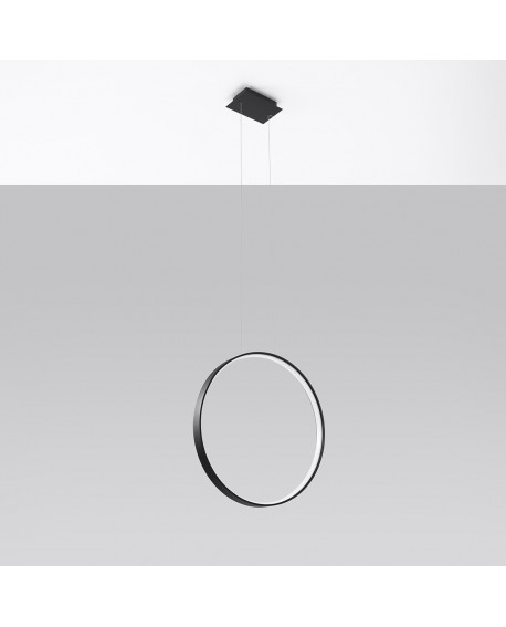 Lampa wisząca RIO 55 czarny LED 3000K Sollux TH.114