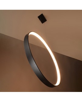 Lampa wisząca RIO 78 czarny LED 3000K Sollux TH.118