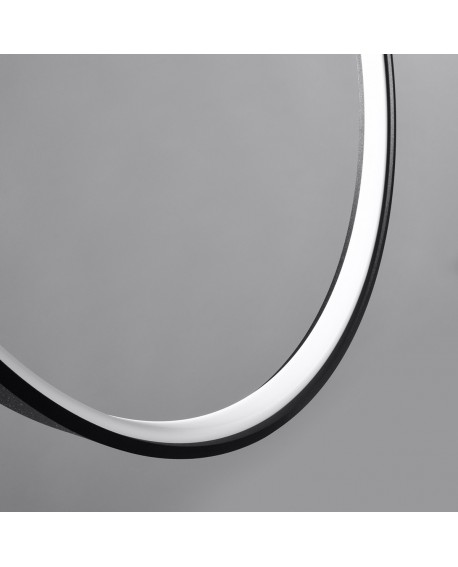 Lampa wisząca RIO 78 czarny LED 3000K Sollux TH.118