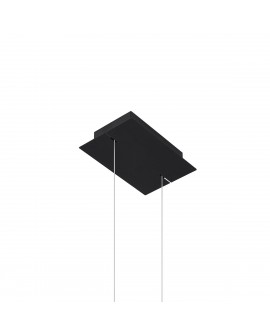 Lampa wisząca RIO 78 czarny LED 3000K Sollux TH.118