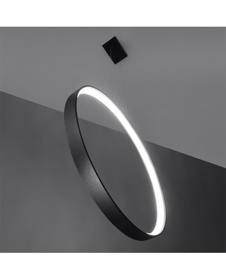 Lampa wisząca RIO 78 czarny LED 4000K Sollux TH.120