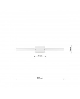 Lampa wisząca RIO 110 czarny LED 3000K Sollux TH.122