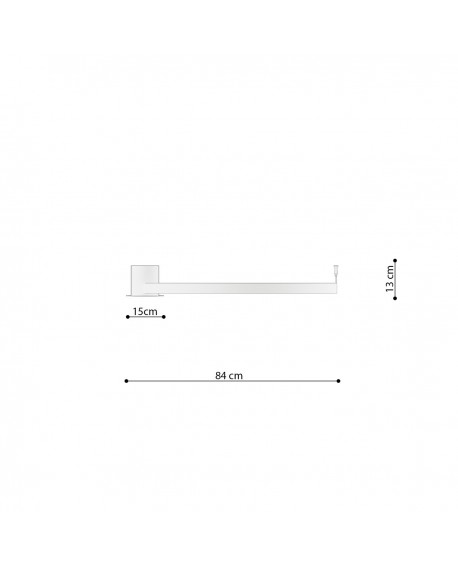 Plafon RIO 78 biały LED 3000K Sollux TH.129