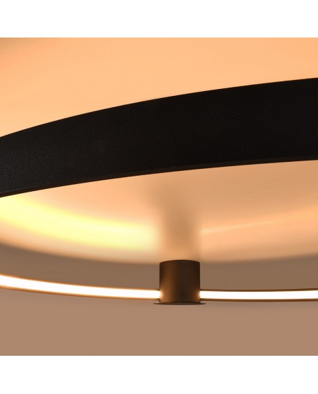 Plafon RIO 78 czarny LED 3000K Sollux TH.130