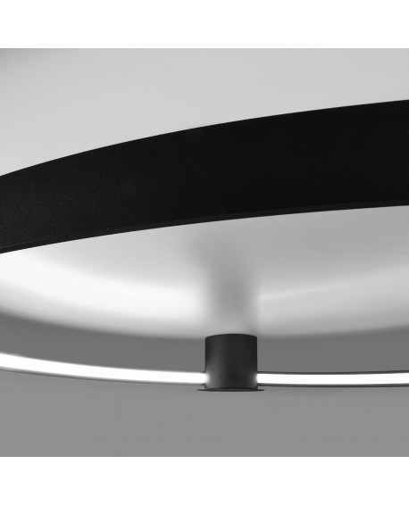 Plafon RIO 78 czarny LED 4000K Sollux TH.132