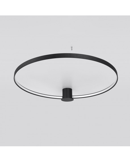 Plafon RIO 110 czarny LED 3000K Sollux TH.134