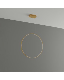 Lampa wisząca RIO 78 złota LED 4000K Sollux TH.140
