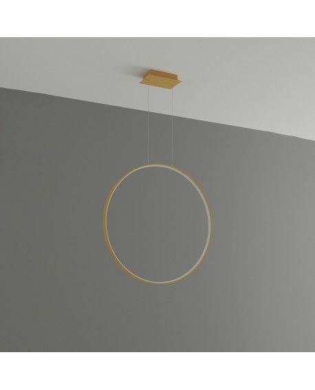 Lampa wisząca RIO 78 złota LED 4000K Sollux TH.140