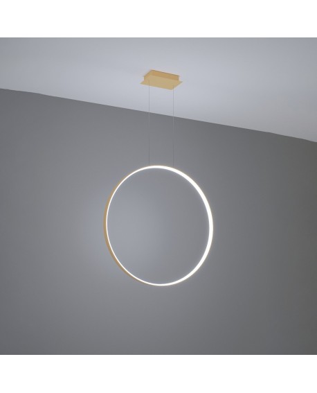 Lampa wisząca RIO 78 złota LED 4000K Sollux TH.140